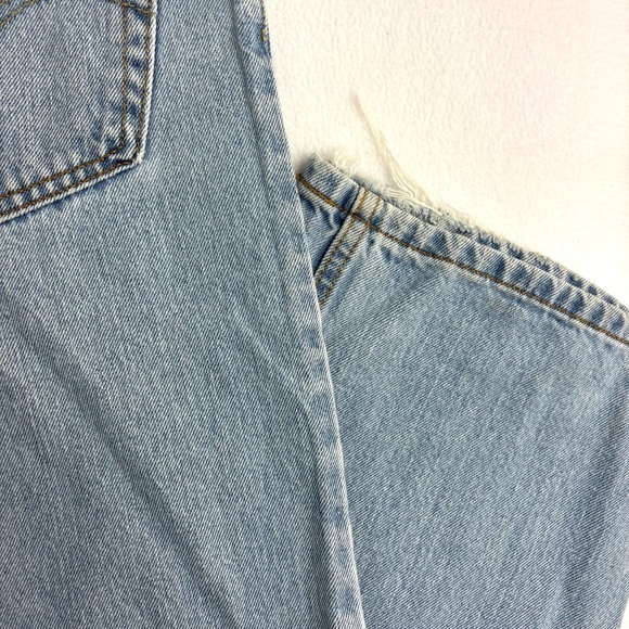 Vintage Levi’s 505 Retro Med Wash Faded Slim Straight Mens Jeans Size 40/32 - Picture 9 of 15